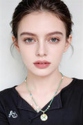Osmanthus Pearl Beaded Necklace For Women