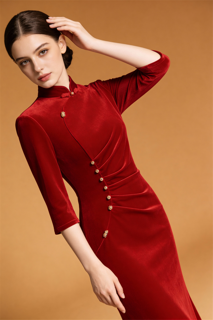 Stand Collar Dresses