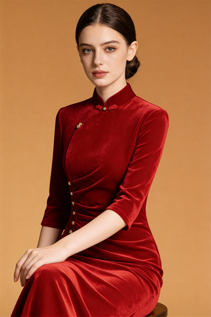 Stand Collar Dresses