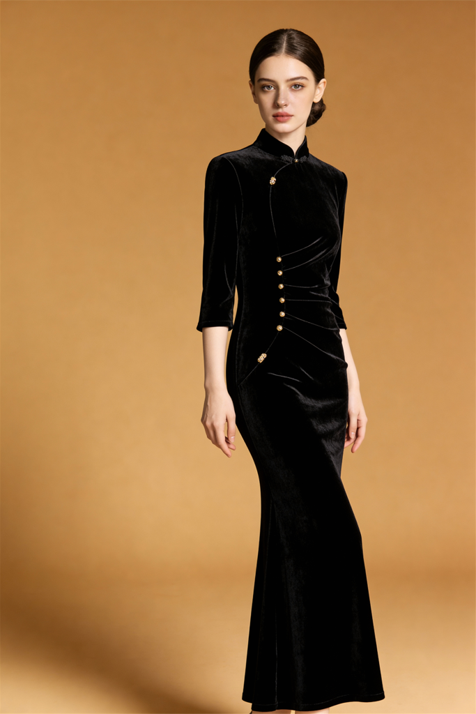 Stand Collar Dresses