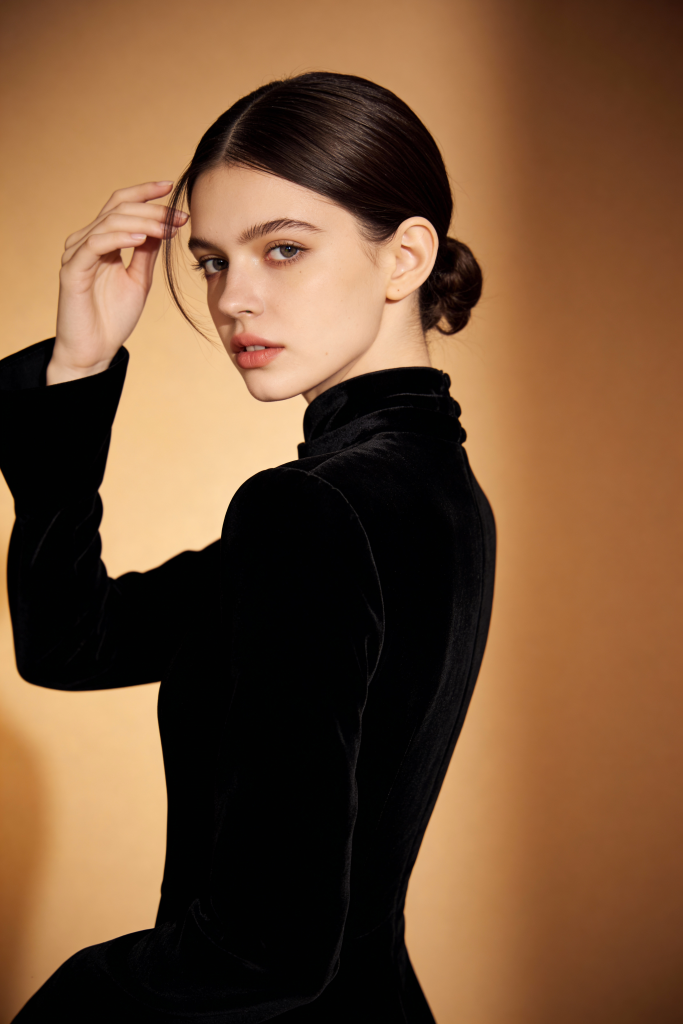 Winter V Neck Dresses