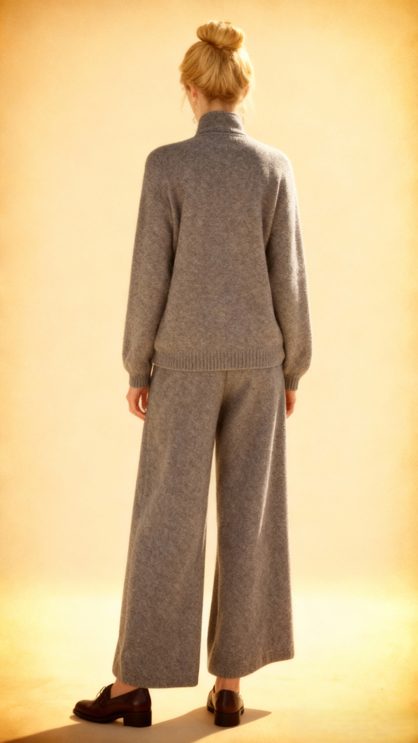 New Winter Solid Color Long Suits