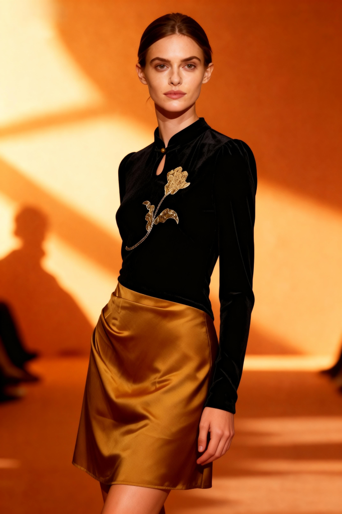 New Autumn Roses Dresses