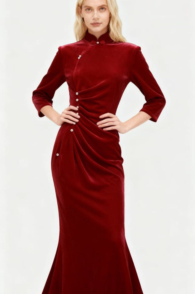 Stand Collar Dresses