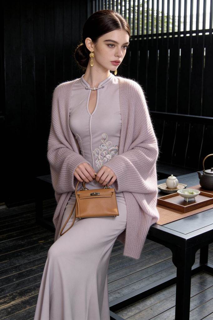 Solid High Waist Midi Suits