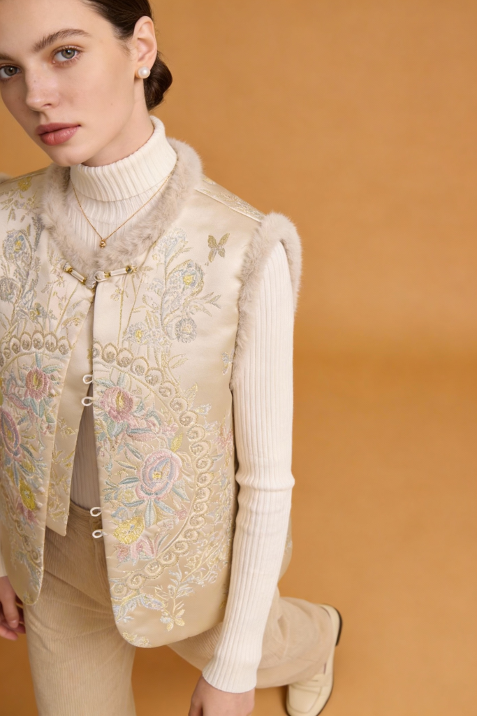 Winter Plant Flower Vests