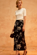 New Autumn Plant Flower Skirt
