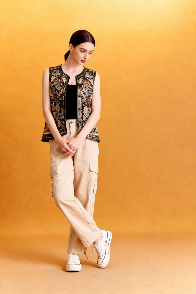 New Autumn Floral Vests