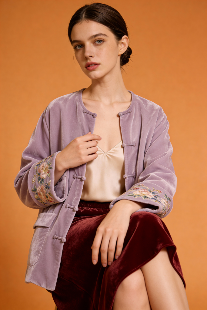 Autumn O Neck Vintage Coats