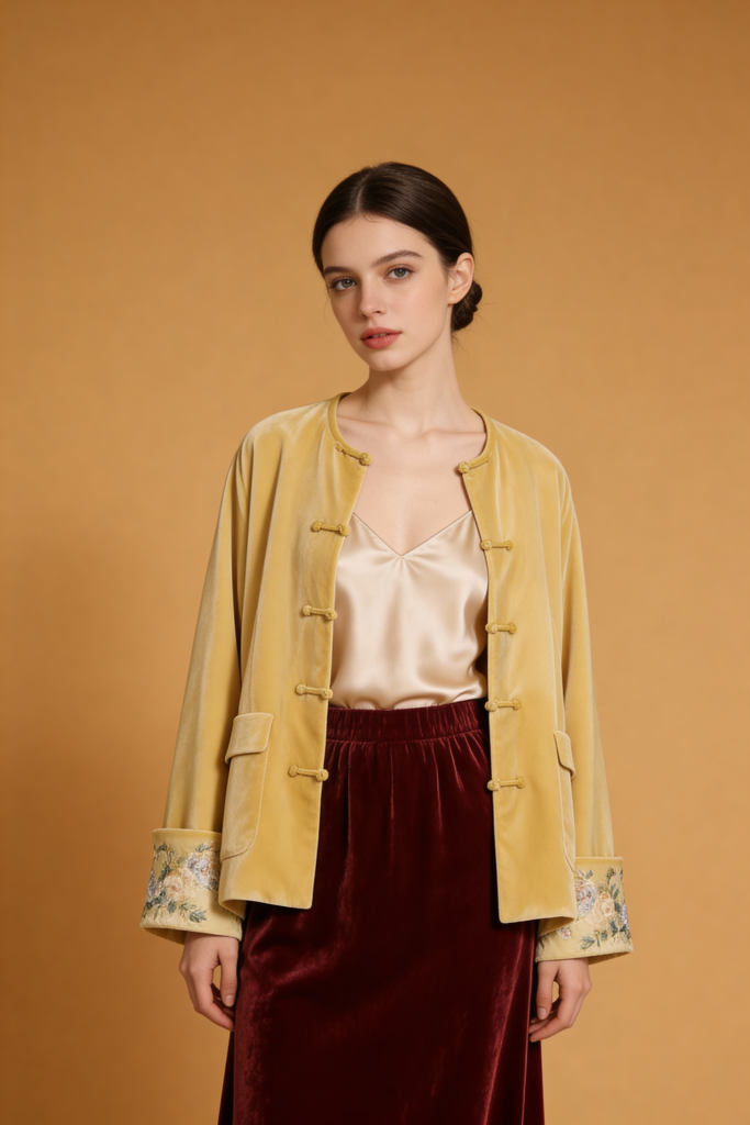 Autumn O Neck Vintage Coats