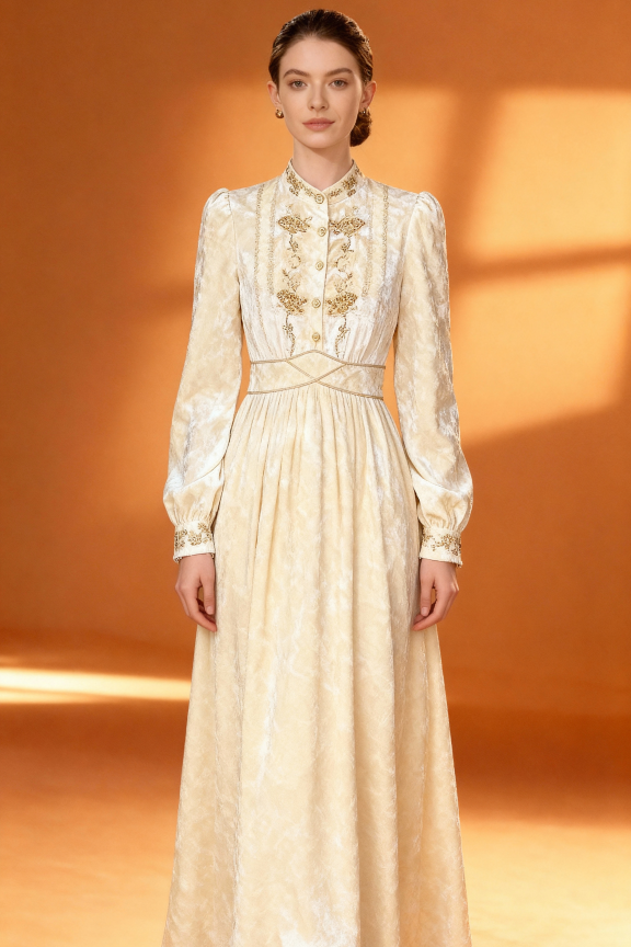 New Autumn Embroidered Dresses