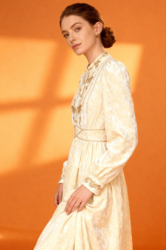 New Autumn Embroidered Dresses