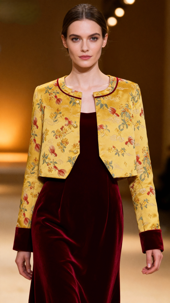 New Autumn Flower Long Suits