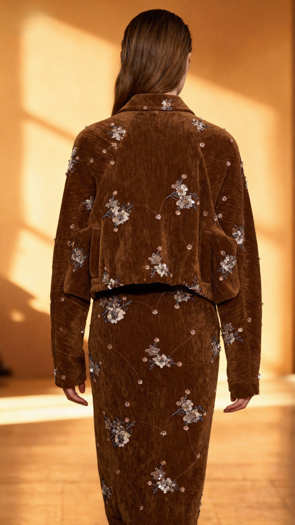 New Autumn Plant Flower Long Suits