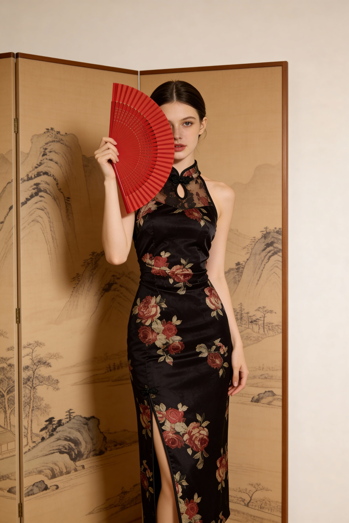 New Autumn Turn Down Collar Dresses