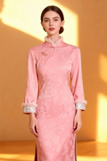 New Winter Stand Collar Chinese Cheongsam