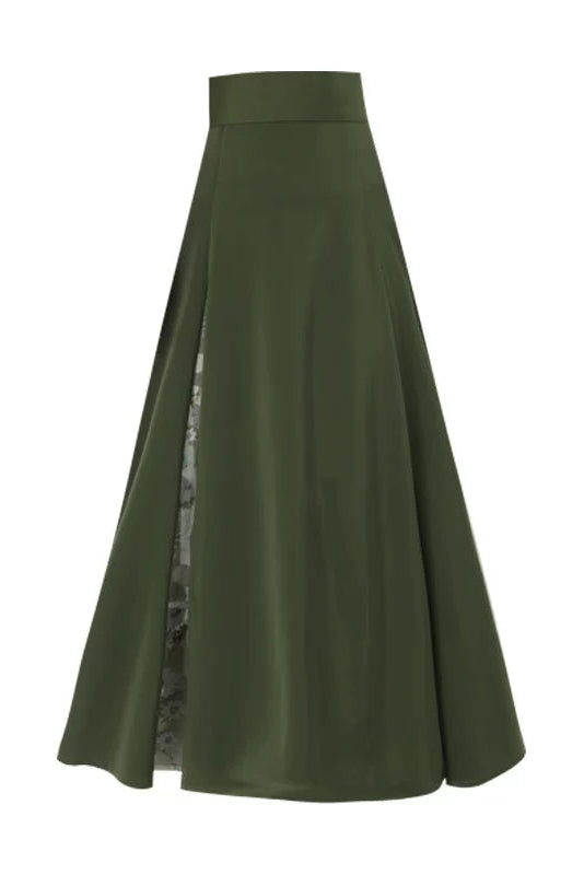 Pleated Skirt - Traditional Fusion Fashionon a white background