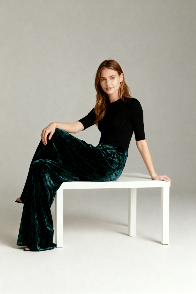 New Autumn Chinese Long High Waist Casual Pants