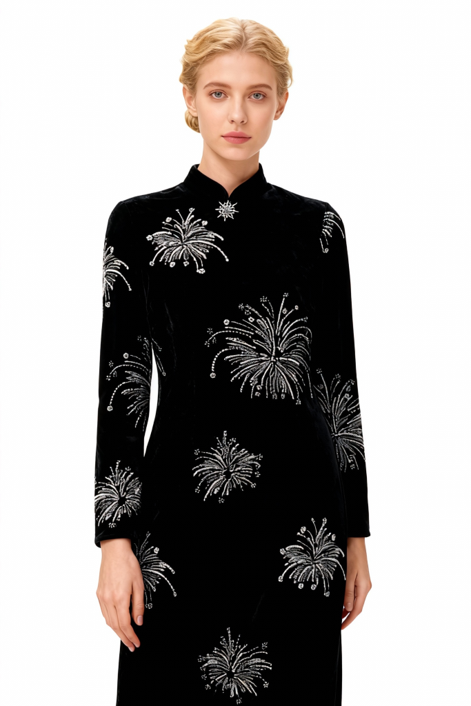 New Autumn Plant Flower Dresses