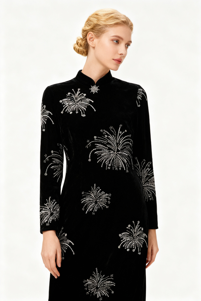 New Autumn Plant Flower Dresses