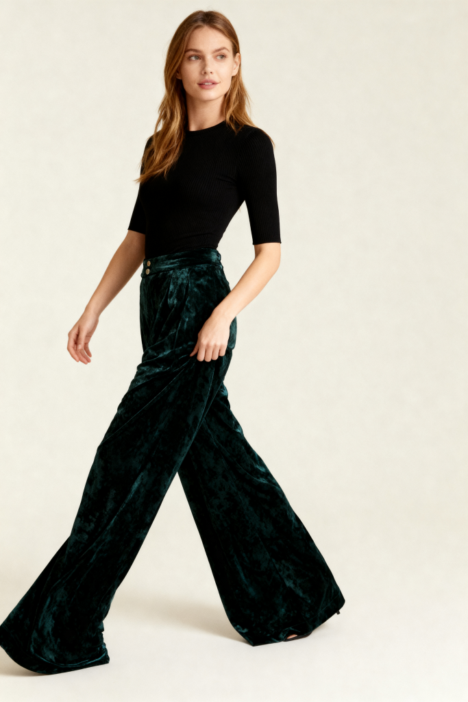 New Autumn Chinese Long High Waist Casual Pants